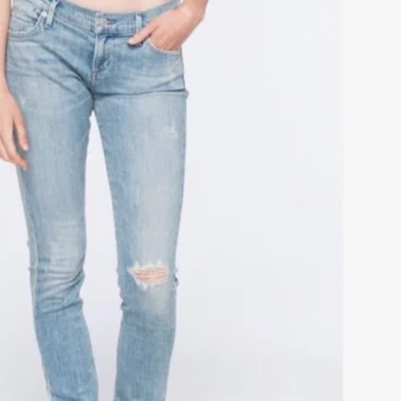 A. Gold E. | Jeans | Collette distressed skinny stretch jeans | Women 25 - Picture 4 of 10